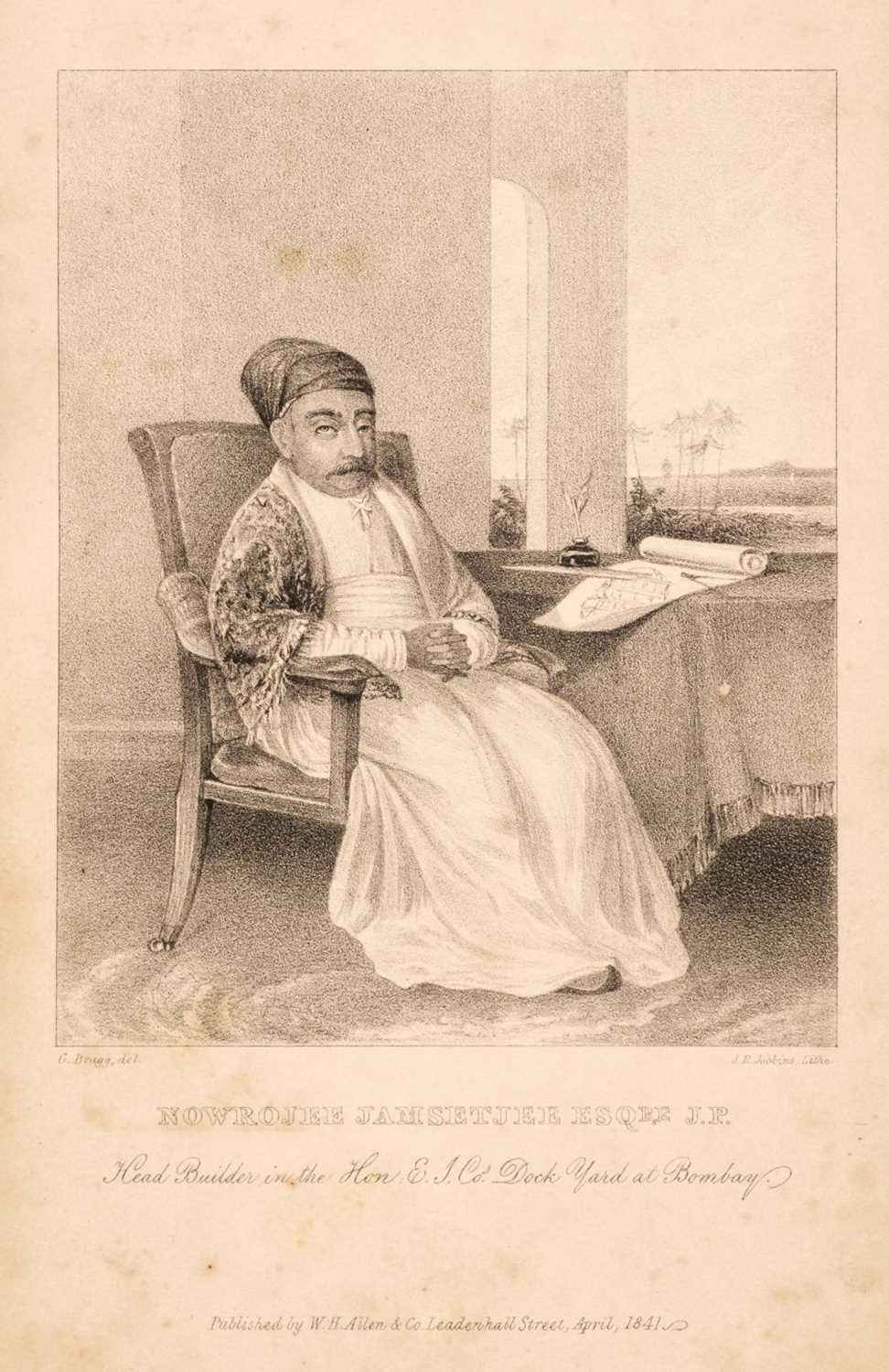 Lot 38 - Nowrojee (Jehangeer & Merwanjee, Hirjeebhoy). Journal of a Residence... , 1st edition, 1841