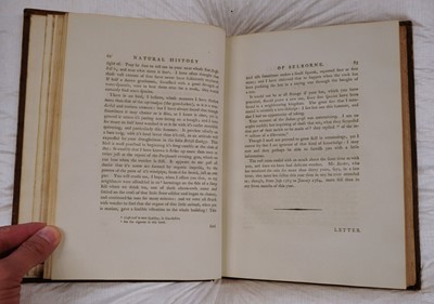 Lot 114 - White (Gilbert). Natural History and Antiquities of Selborne, 1st edition, 1789