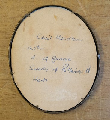 Lot 329 - English School. Portrait of Mary Anne Johnson Headlam nee Sowerby, circa 1880