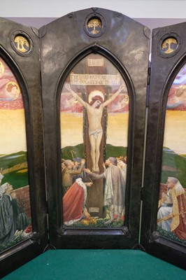 Lot 575 - Sleigh (Bernard, 1872-1954). The Crucifixion: A Triptych, 1929