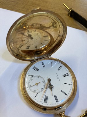 Lot 40 - Pocket Watch. Edwardian 14K gold pocket watch by J. Barth & Fils, Geneva