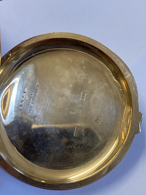 Lot 40 - Pocket Watch. Edwardian 14K gold pocket watch by J. Barth & Fils, Geneva