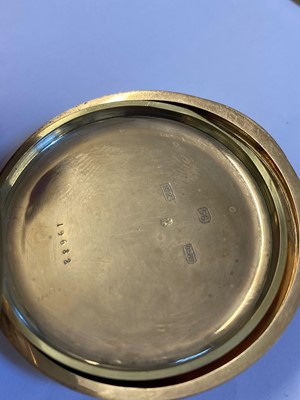Lot 40 - Pocket Watch. Edwardian 14K gold pocket watch by J. Barth & Fils, Geneva