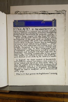 Lot 632 - Ratcliffe (Mildred M., 1899-1988). An album of original artwork