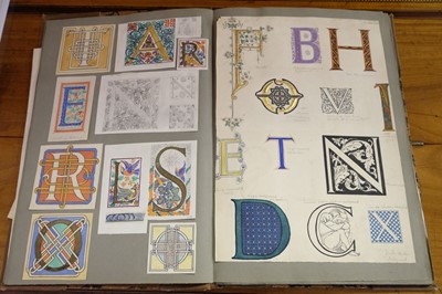 Lot 632 - Ratcliffe (Mildred M., 1899-1988). An album of original artwork