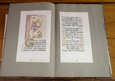 Lot 632 - Ratcliffe (Mildred M., 1899-1988). An album of original artwork