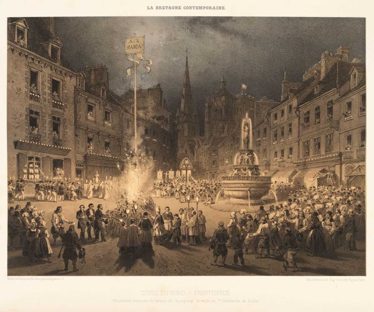 Lot 5 - Benoist (Felix). La Bretagne Contemporaine..., 1867