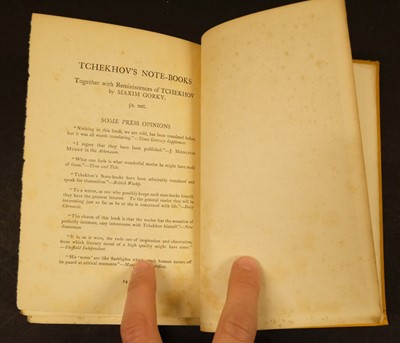 Lot 900 - Woolf (Virginia). Jacob's Room, 1st edition, Hogarth Press, 1922, one of 40 subscribers' copies