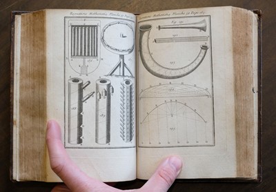 Lot 137 - Ozanam (Jacques). Recreations Mathematiques et Physiques, 2 volumes, 1st edition, Paris, 1694