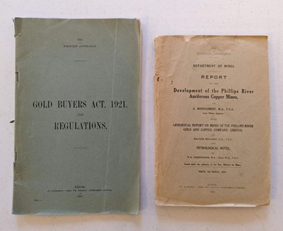 Lot 38 - Read (C Rudston). What I Heard, Saw, and Did at the Australian Gold Fields, 1st edition, 1853