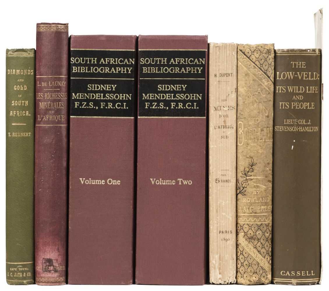 Lot 39 - Reunert (Theodore). Diamonds and Gold in South Africa, 1st edition, Cape Town: J. C. Juta, 1893