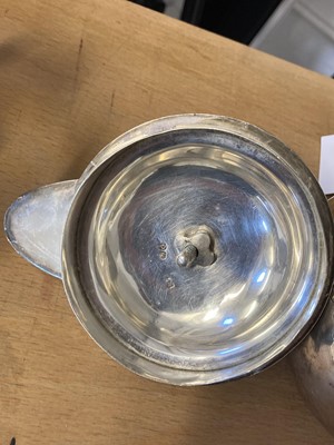 Lot 1 - Brandy Warmer. A George III silver brandy warmer by FW? (possibly Fuller White?), London 1764