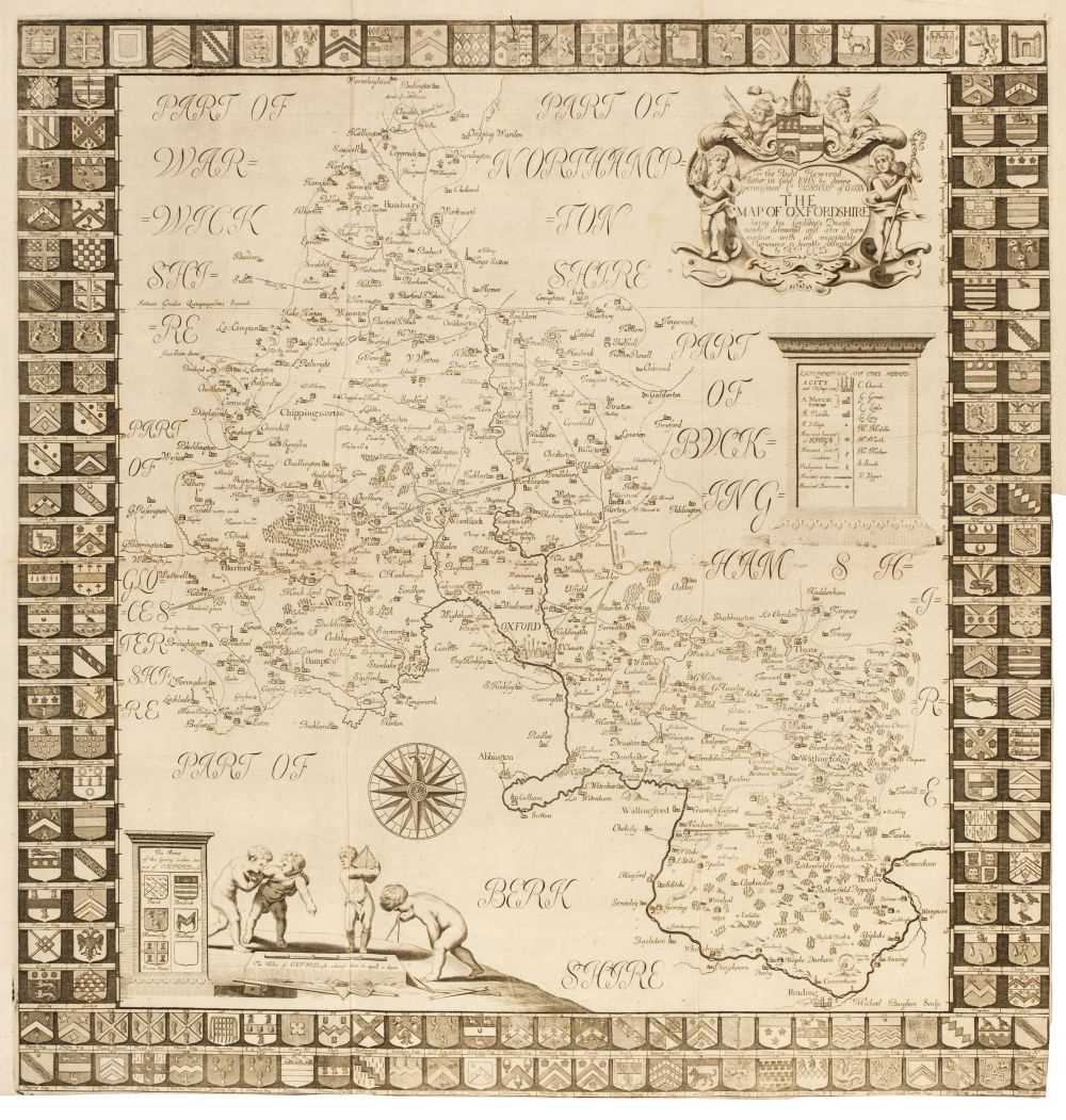 Lot 42 - Plot (Robert). The Natural History of Oxford-shire,  2nd ed., 1705