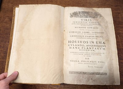 Lot 67 - Gerard (John). The Herball or Generall Historie of Plantes... very much enlarged and amended, 1636
