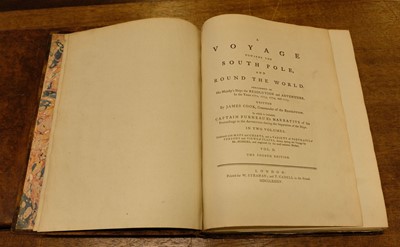 Lot 10 - Cook (James). A Voyage towards the South Pole, and round the World, 4th edition, 1784