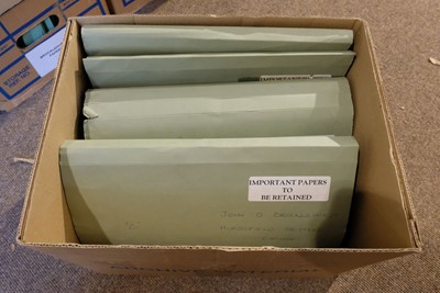 Lot 274 - Macclesfield, Cheshire: The Brocklehurst Estate Archive. A large collection of documents