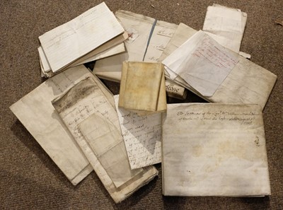 Lot 274 - Macclesfield, Cheshire: The Brocklehurst Estate Archive. A large collection of documents