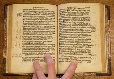 Lot 106 - Langland (William). The Vision of Pierce Plowman: nowe the seconde tyme imprinted... , 1550
