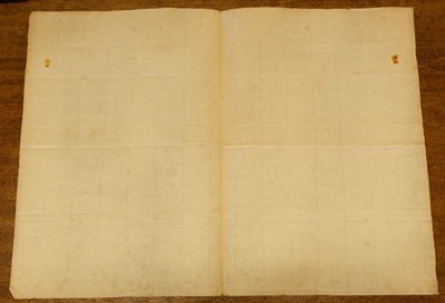 Lot 48 - Banks (Joseph, 1743-1820). Copy of a report and Admiralty's draft reply, 1817