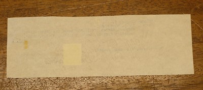 Lot 48 - Banks (Joseph, 1743-1820). Copy of a report and Admiralty's draft reply, 1817