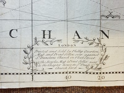 Lot 94 - England & Wales. Browne (C.), Untitled map of the Kingdom of England, circa 1720