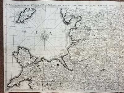 Lot 94 - England & Wales. Browne (C.), Untitled map of the Kingdom of England, circa 1720
