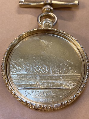 Lot 369 - Seringapatam Medal 1799. A superb silver-gilt example awarded to Senior Officer and Officials
