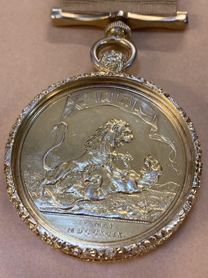 Lot 369 - Seringapatam Medal 1799. A superb silver-gilt example awarded to Senior Officer and Officials