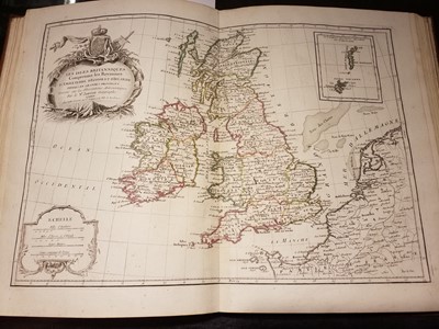 Lot 4 - Bonne (Rigobert). Atlas Moderne ou Collections de Cartes...., Paris, 1762