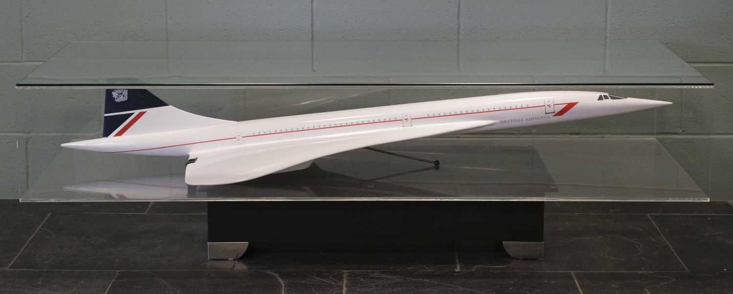 Lot 64 - Concorde. A very fine Concorde model in the style of Westway Models