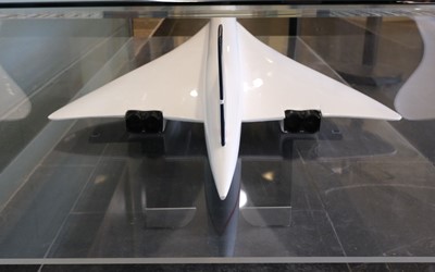 Lot 64 - Concorde. A very fine Concorde model in the style of Westway Models