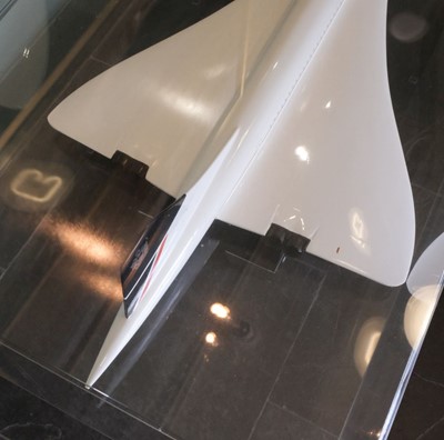 Lot 64 - Concorde. A very fine Concorde model in the style of Westway Models