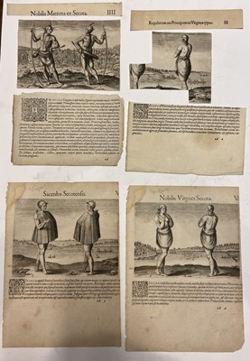 Lot 3 - De Bry (Theodore). Admiranda Narratio Fida Tamen... 1st edition, Frankfurt: Joannis Wecheli, [1590]