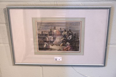Lot 32 - Guys (Constantin, 1802-1892). A Russian Encampment, 1854