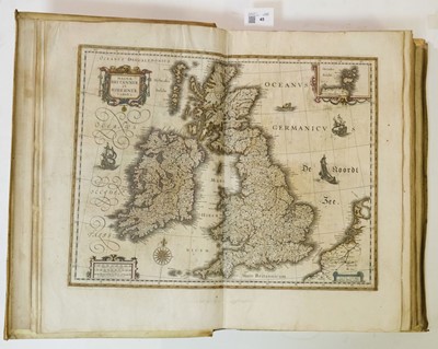 Lot 45 - Blaeu (Johannes & Guillaume). Theatrum Orbis Terrarum sive Atlas Novus pars Quarta, 1646