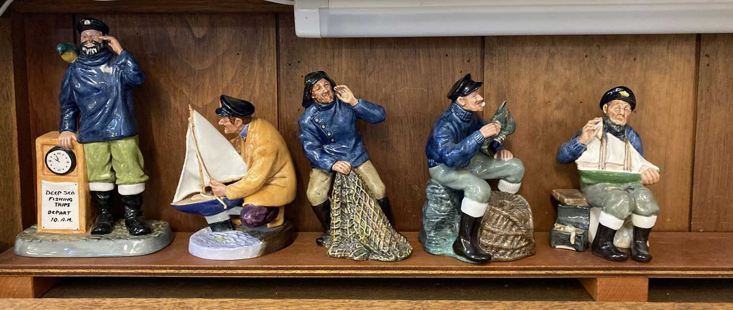 Lot 73 - Royal Doulton. A collection of Royal Doulton Figures