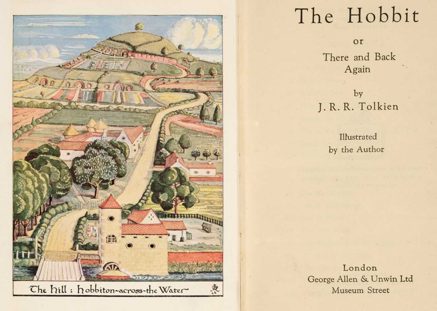 Lot 379 - Tolkien (J.R.R.). The Hobbit, 3rd impression, London: George Allen & Unwin, 1942