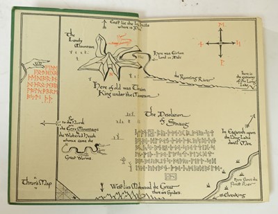 Lot 379 - Tolkien (J.R.R.). The Hobbit, 3rd impression, London: George Allen & Unwin, 1942