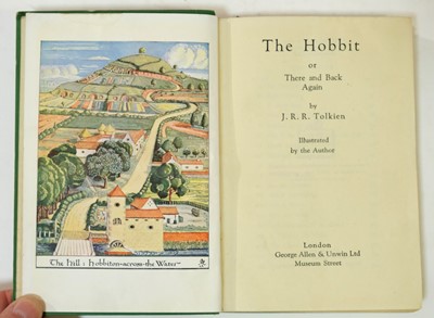 Lot 379 - Tolkien (J.R.R.). The Hobbit, 3rd impression, London: George Allen & Unwin, 1942