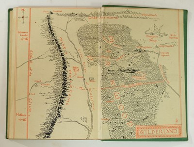 Lot 379 - Tolkien (J.R.R.). The Hobbit, 3rd impression, London: George Allen & Unwin, 1942