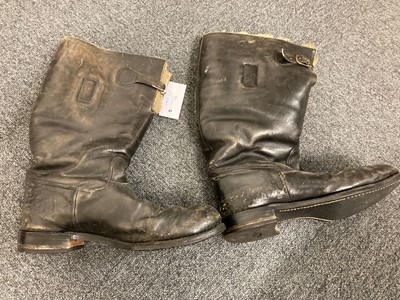 Lot 186 - Flying Boots. Two pairs of RAF 1936 pattern flying boots