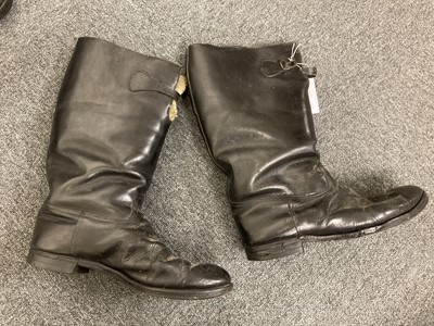 Lot 186 - Flying Boots. Two pairs of RAF 1936 pattern flying boots