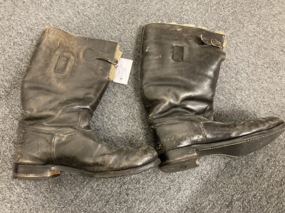 Lot 186 - Flying Boots. Two pairs of RAF 1936 pattern flying boots