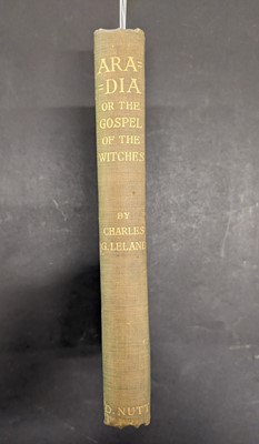 Lot 927 - Leland (Charles). Aradia or the Gospel of the Witches, 1899