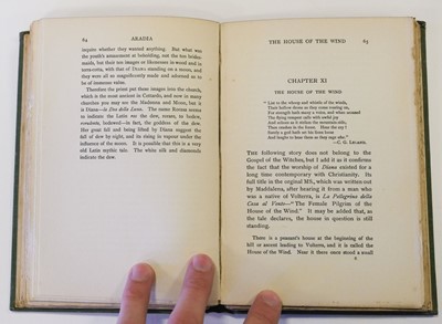Lot 927 - Leland (Charles). Aradia or the Gospel of the Witches, 1899