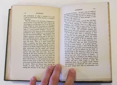 Lot 927 - Leland (Charles). Aradia or the Gospel of the Witches, 1899