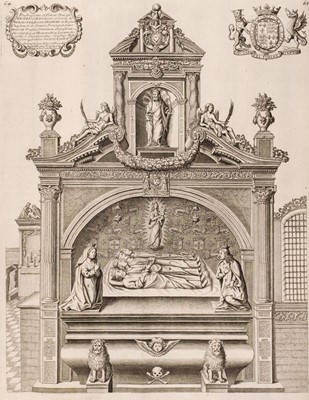 Lot 178 - Sandford (Francis). A Genealogical History of the Kings and Queens of England, 1707