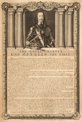 Lot 180 - Charles I. [Prints. King Charles I. and ... Heads of the ... Earls, Lords and others..., 1757]