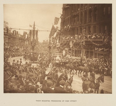 Lot 203 - Visit of Edward VII to Sheffield, 1905