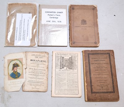 Lot 181 - George III.  A diary of the royal tour in June, July, August, and September, 1789